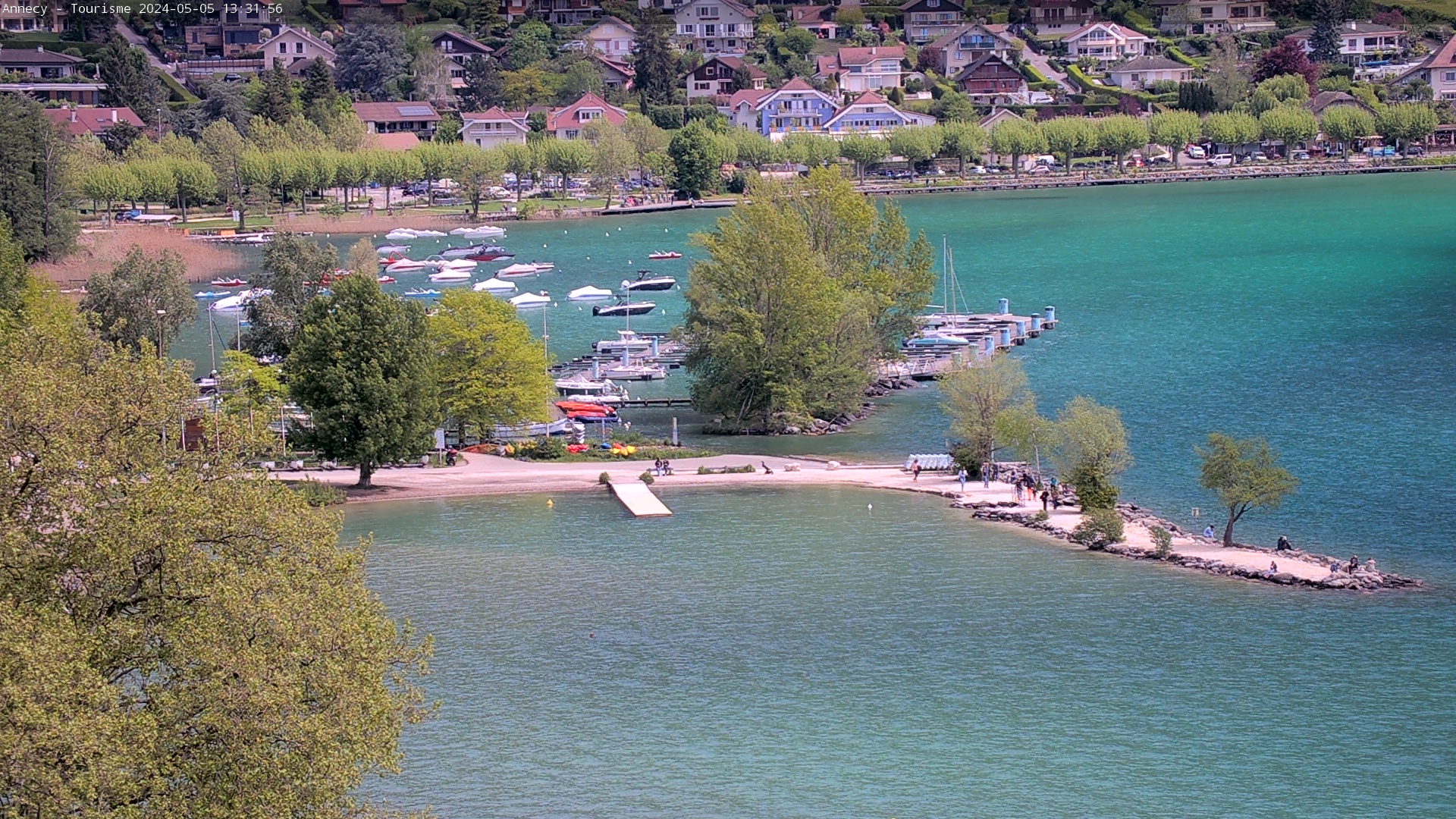 Annecy le Lac Plage d'Albigny