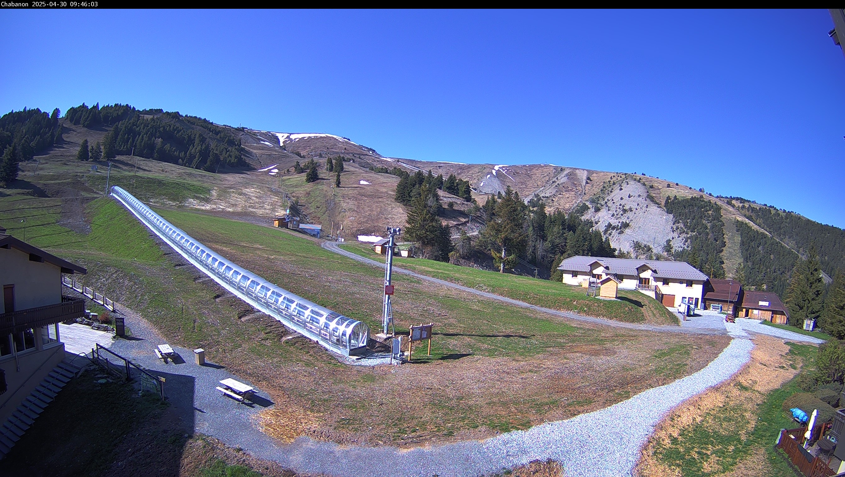 Webkamera Vallée de la Blanche