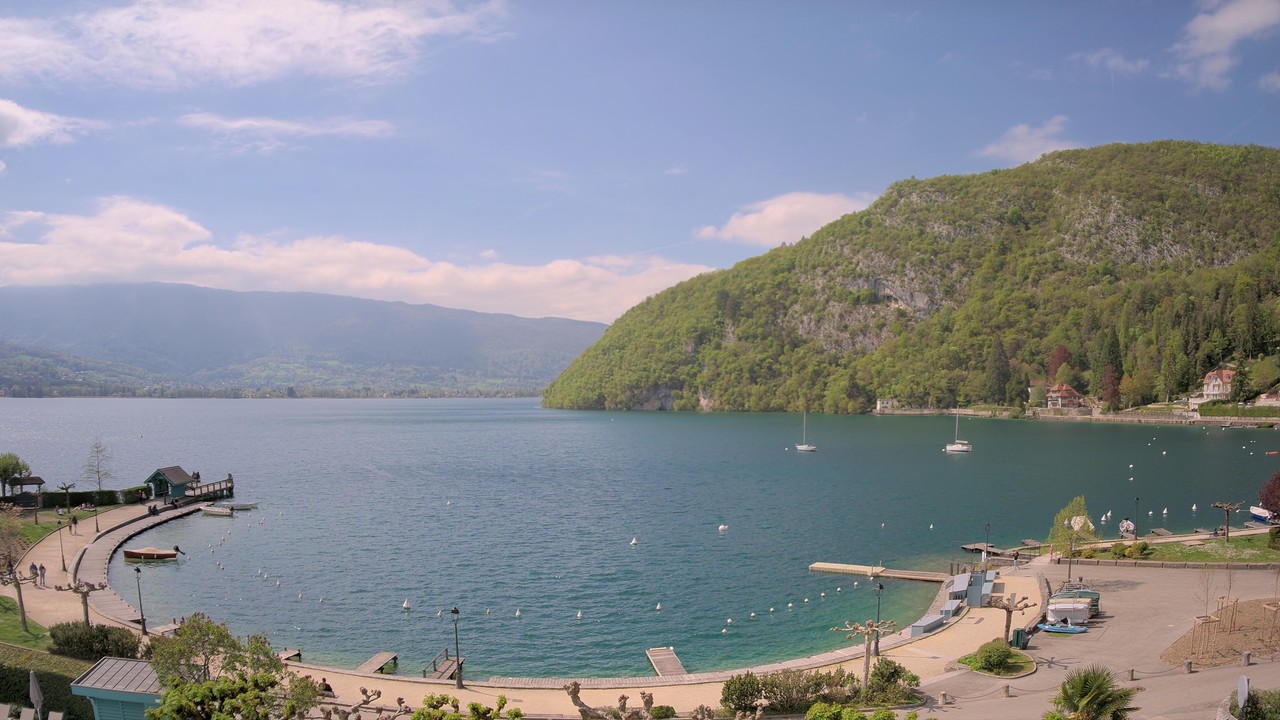 Webcam Lac d'Annecy - Talloires (Cottage Bise)