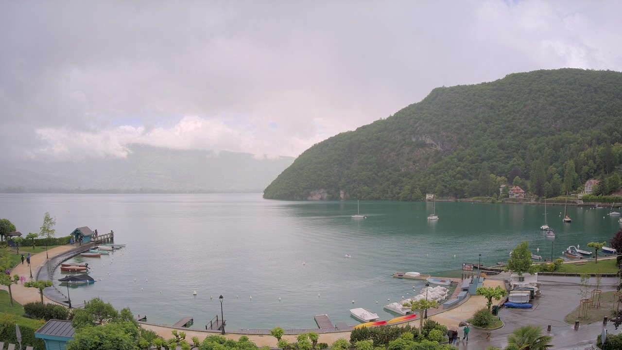 Webcam Lac d'Annecy - Talloires (Cottage Bise)