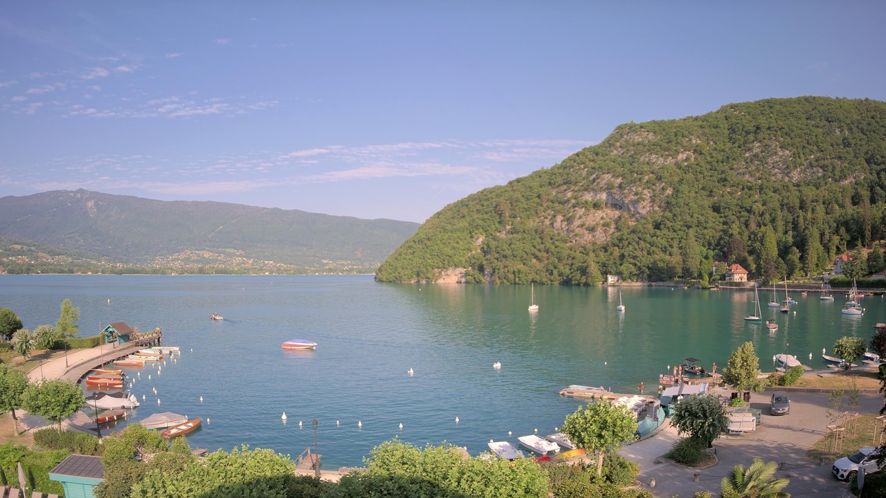Webcam Lac d'Annecy - Talloires (Cottage Bise)