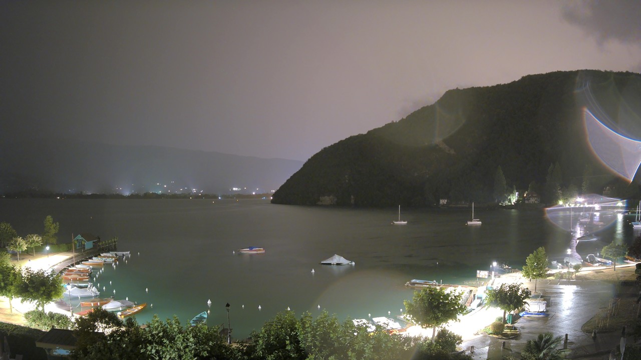 Webcam Lac d'Annecy - Talloires (Cottage Bise)