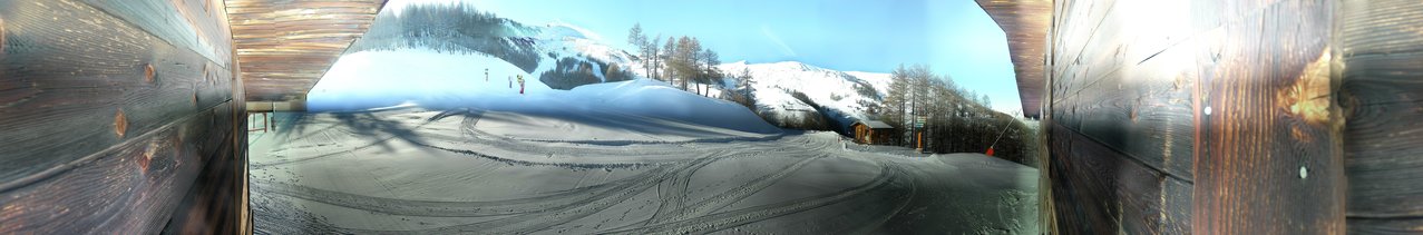 Webcam panoramique front de neige Pra Loup