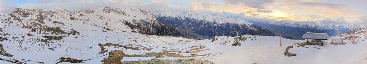 Val d'Anniviers Saint Luc webcam - La Foret ski station