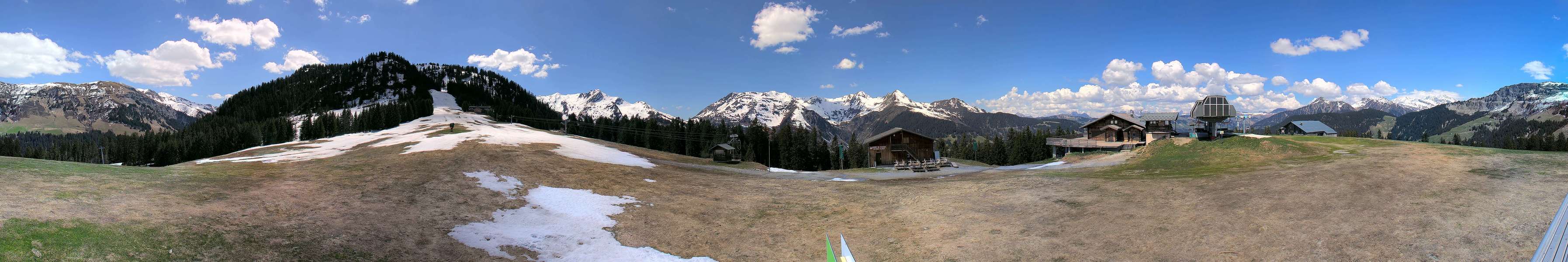 Webcam Arêches : télésiège Le Cuvy