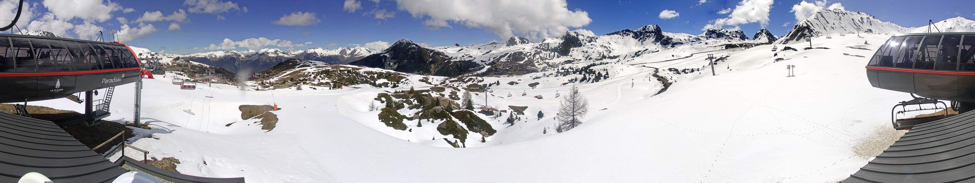 La Plagne webcam - ski station La Bergerie