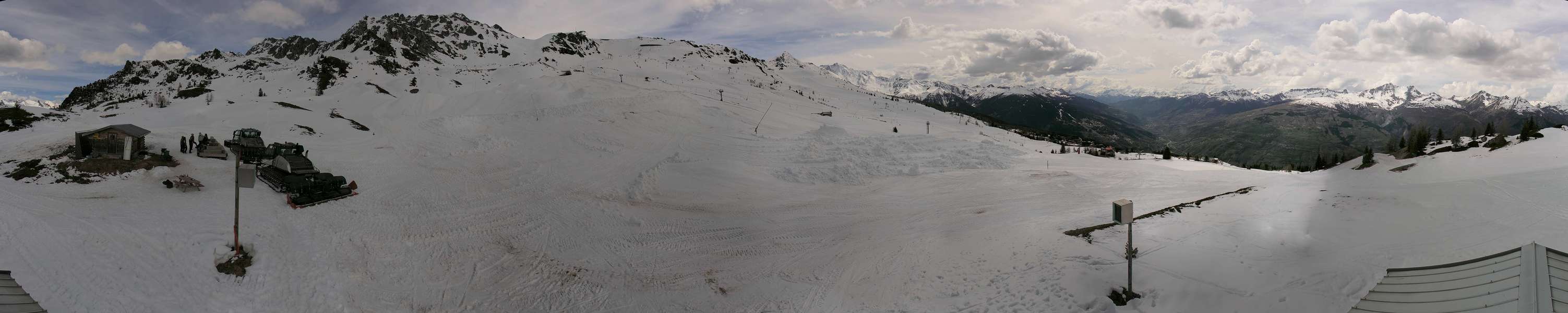 Les Arcs webcam - snowpark