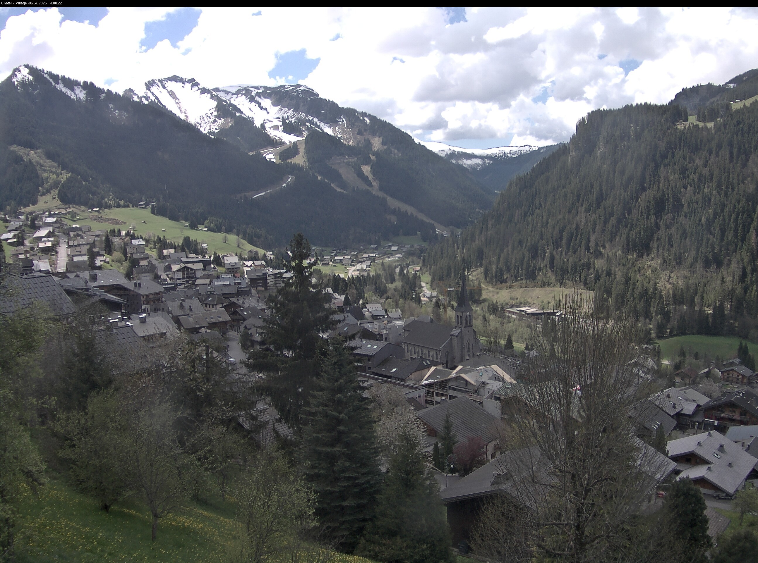 webcam Chatel - village