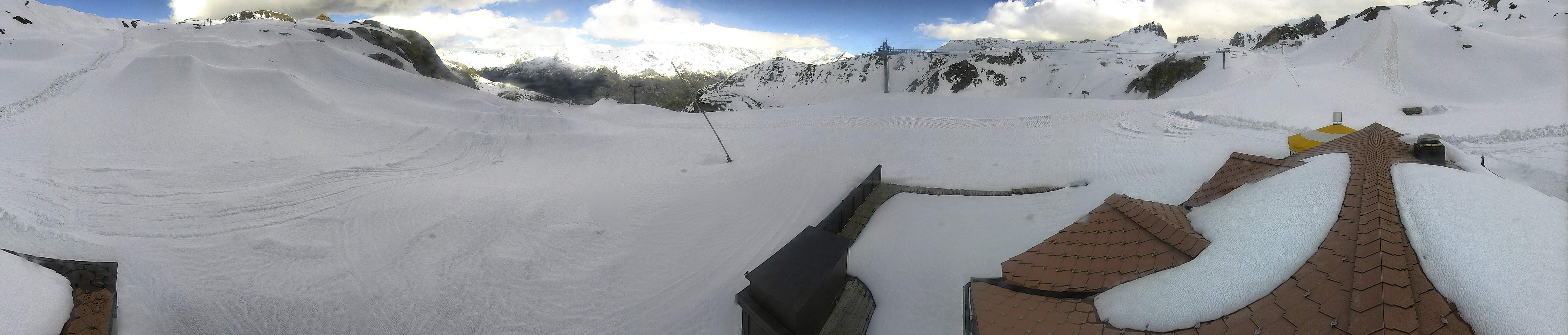 Grimentz - Bendolla, buvette Orzival, domaine
skiable - Skigebiet - Ski slopes