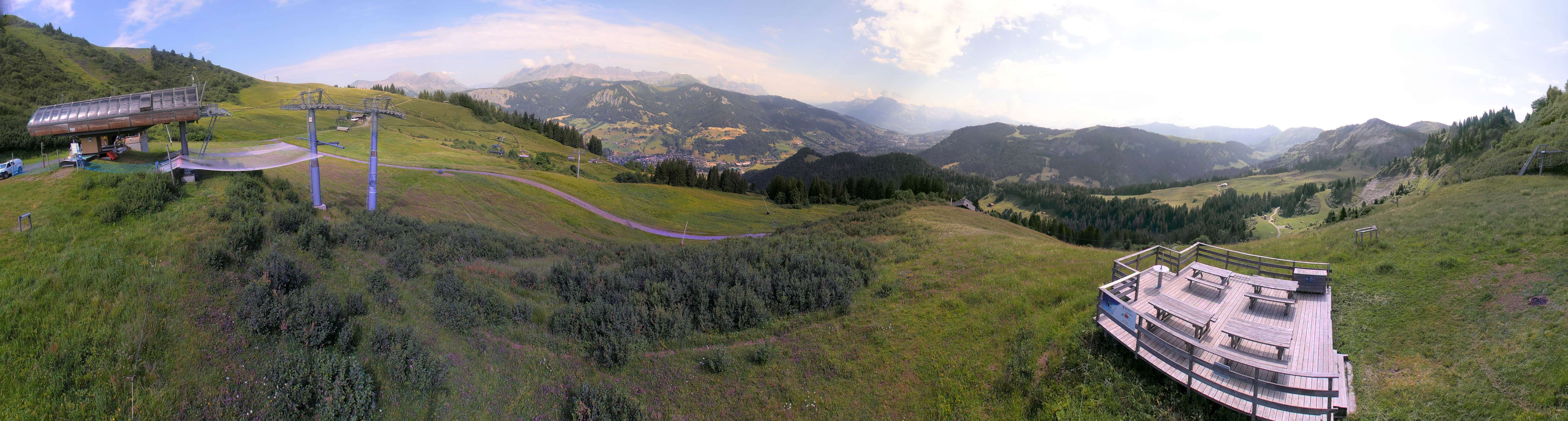 Webcam Praz sur Arly - Crêt du midi