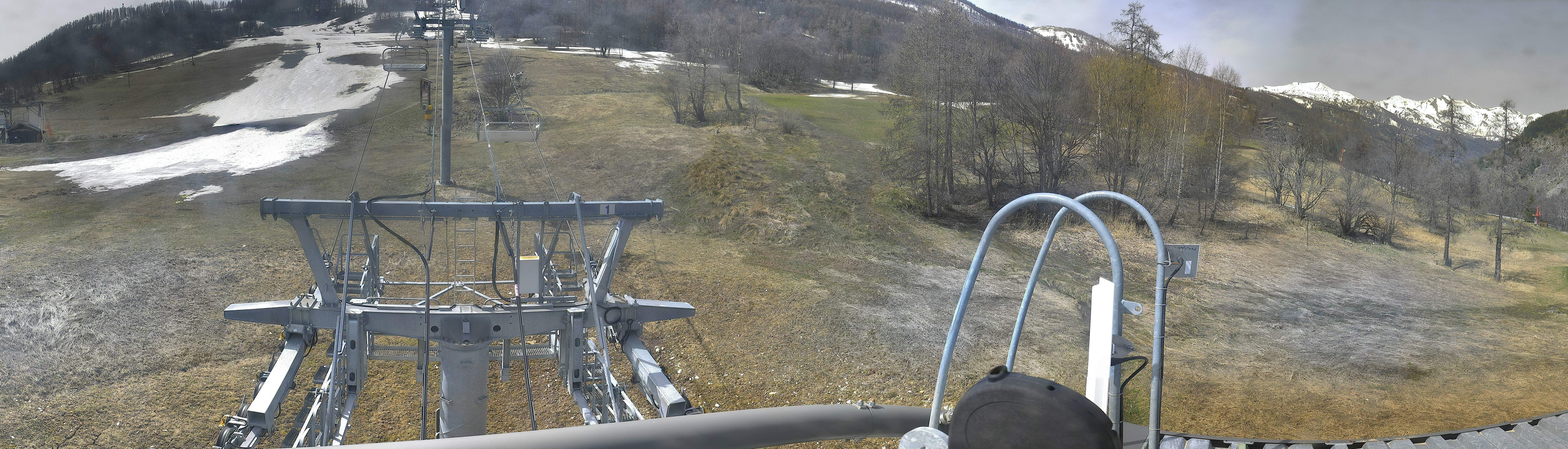 Webcam panoramique le Seignus front de neige