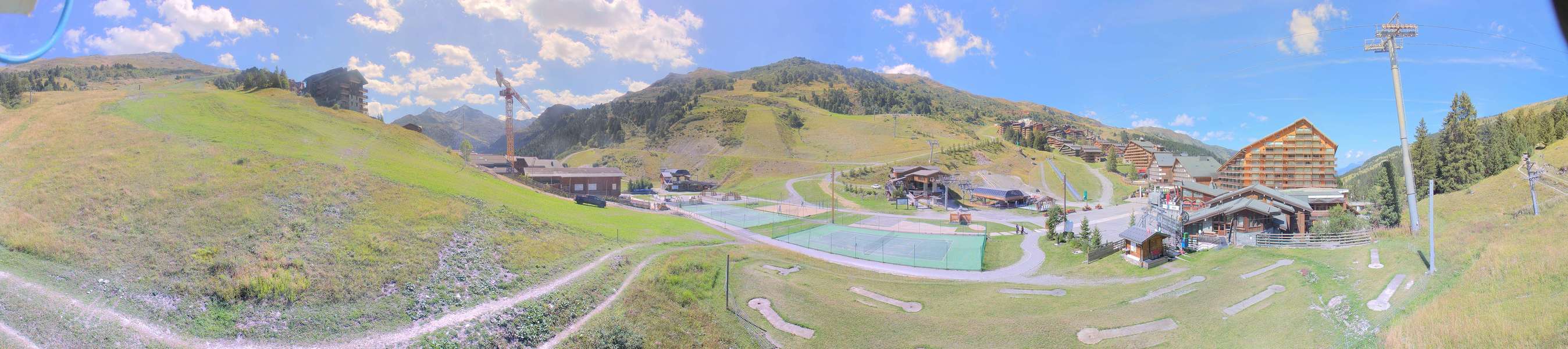 Panoramica Méribel Mottaret