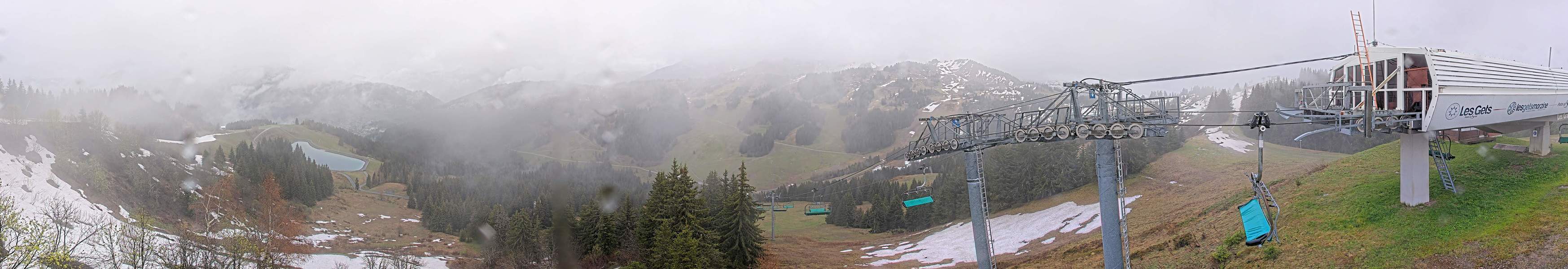 Les Perrières Express chairlift webcam, Les Gets, Portes du Soleil, French Alps