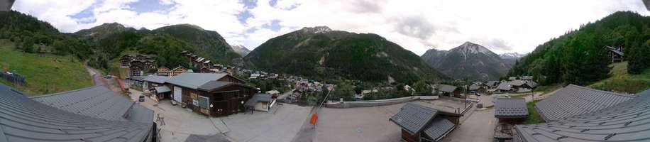 Panoramique Champagny en Vanoise en Direct