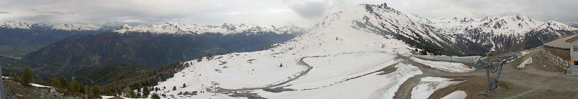 Vercorin - Crêt du Midi, domaine skiable - Skigebiet - ski slopes