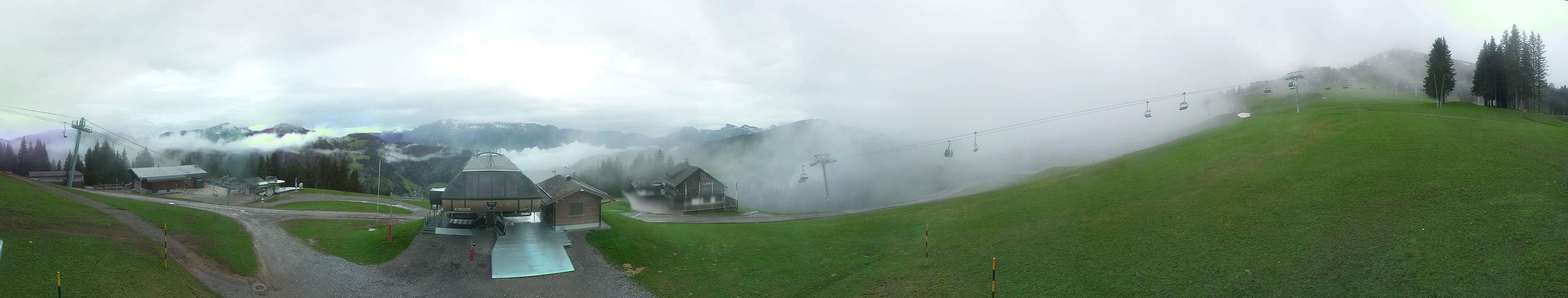 La Clusaz webcam - Cret du Merle ski station