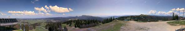 Webcam Metabief : vue des pistes