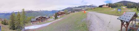 Webcam La Plagne - Panoramique de Montchavin-Les-Coches